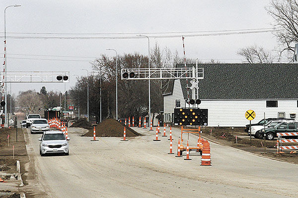Washington Ave. work